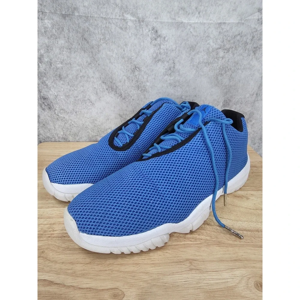 Air Jordan Future Low Basketball Shoes Mens 10 Photo Blue Sneakers 718948-400